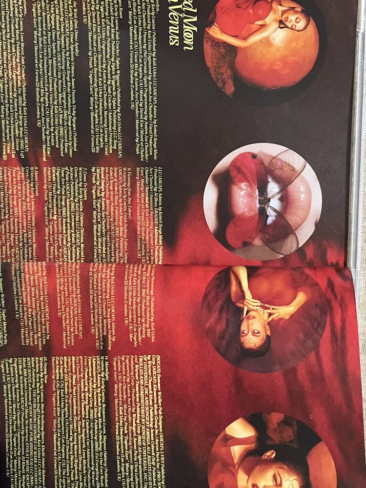 Kali Uchis - албум CD Red Moon In Venus
