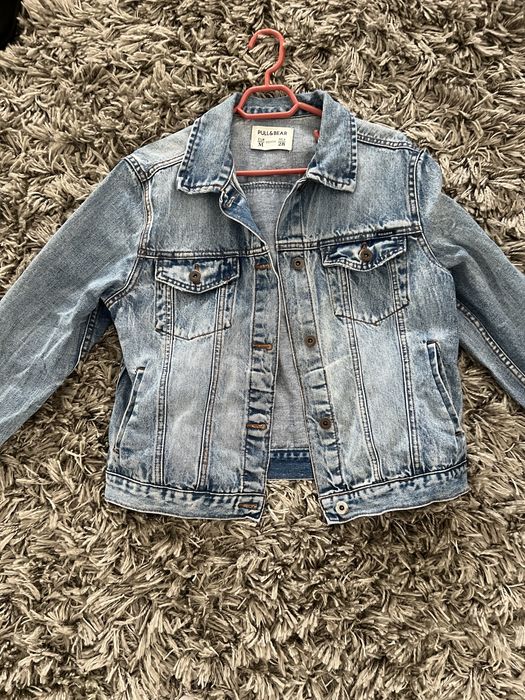 Geaca de blugi pull & bear