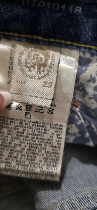 Diesel xs-дамски дънки тип потур (х-313)