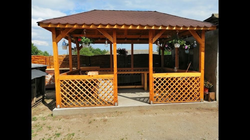 Terase din lemn
-foișoare la comanda
-garaje auto
-pergole modele mode