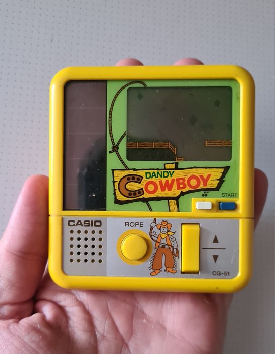 Casio Dandy Cowboy Joc Electronic Vechi Digital Solar Accesorii Server