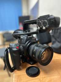 Видеокамера Canon EOS C100 Mark II Body и  объектив Sigma 24-70 mm