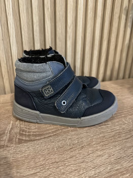 Зимни кожени боти / ботуши «Колев и Колев» 27 размер