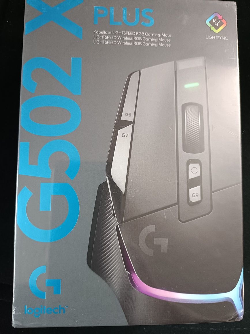 Mouse Logitech G502 X plus