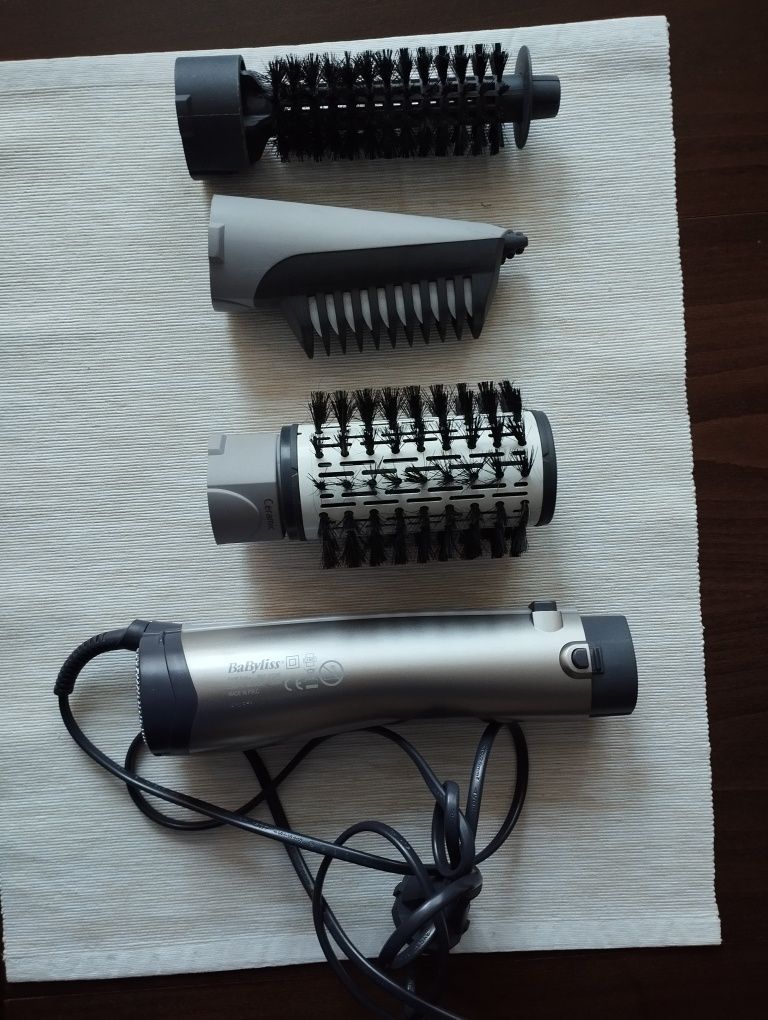 Електрическа четка за коса BaByliss 2735E, 1000W, Йонизация, 3 аксесоа