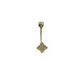 Piercing aur galben buric - DA504