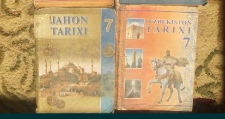 Тарих китоблари сотилади (узб)
