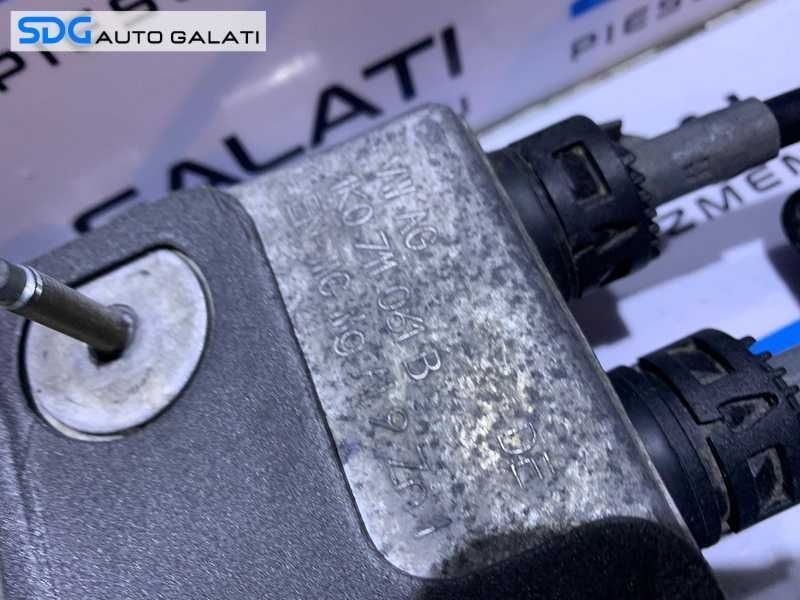 Ansamblu Timonerie Maneta Schimbator cu Sufe Cutie Viteze Manuala in 5 Trepte VW Golf 6 PLUS 1.6 TDI CAYB CAYC 2008 - 2014 Cod 1K0711266AC 1K0711265AR 1K0711091A 1K0711061B