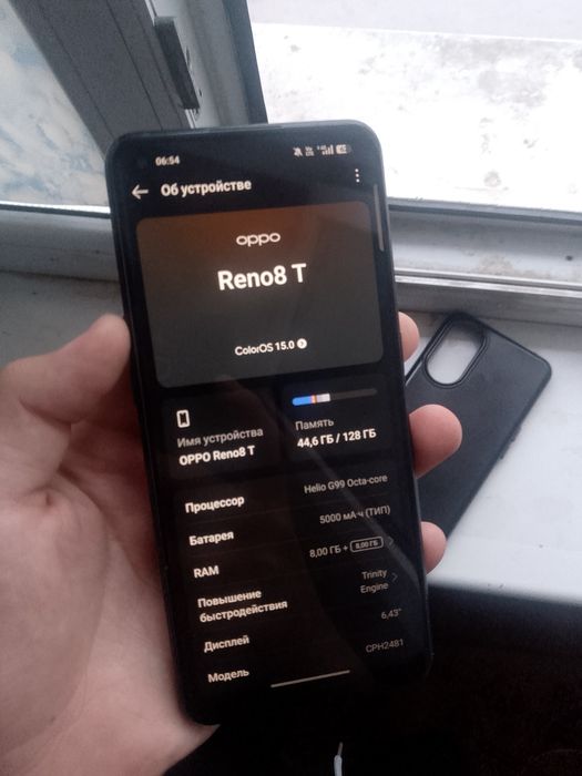 Oppo reno 8T 128gb 8+8GB