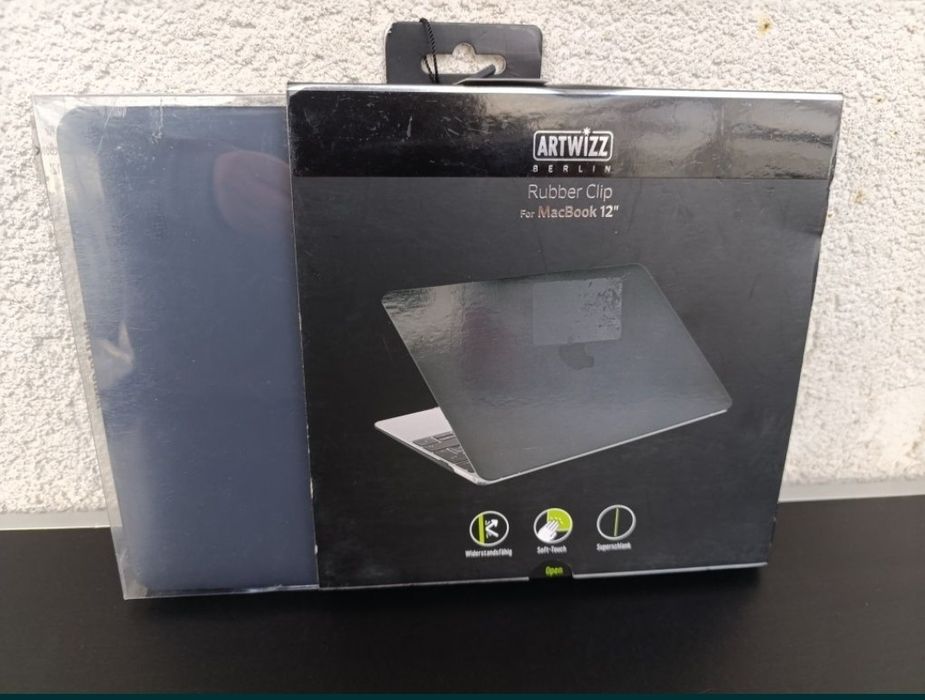 Clip husa protectie de cauciuc Artwizz pentru MacBook 12 inchi