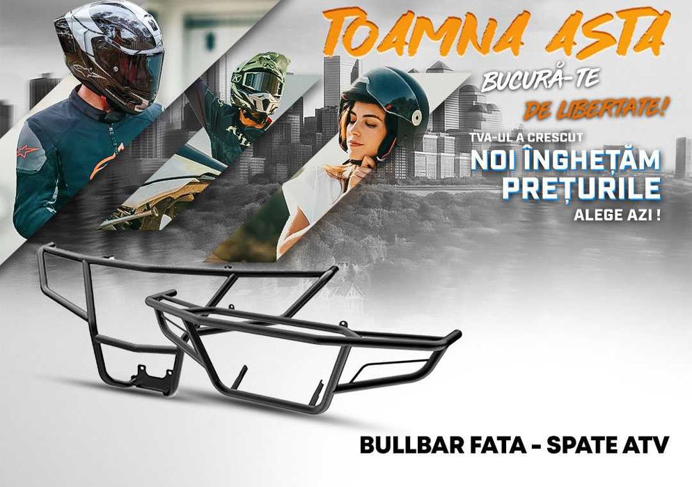 Bullbar fata / spate atv (Can-am,CFMOTO,Polaris)