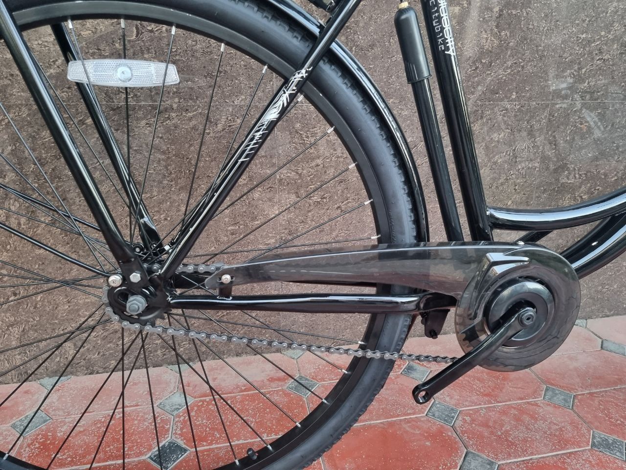 Городской велосипед TMIK 28. (black) в наличие есть и другие цвета.