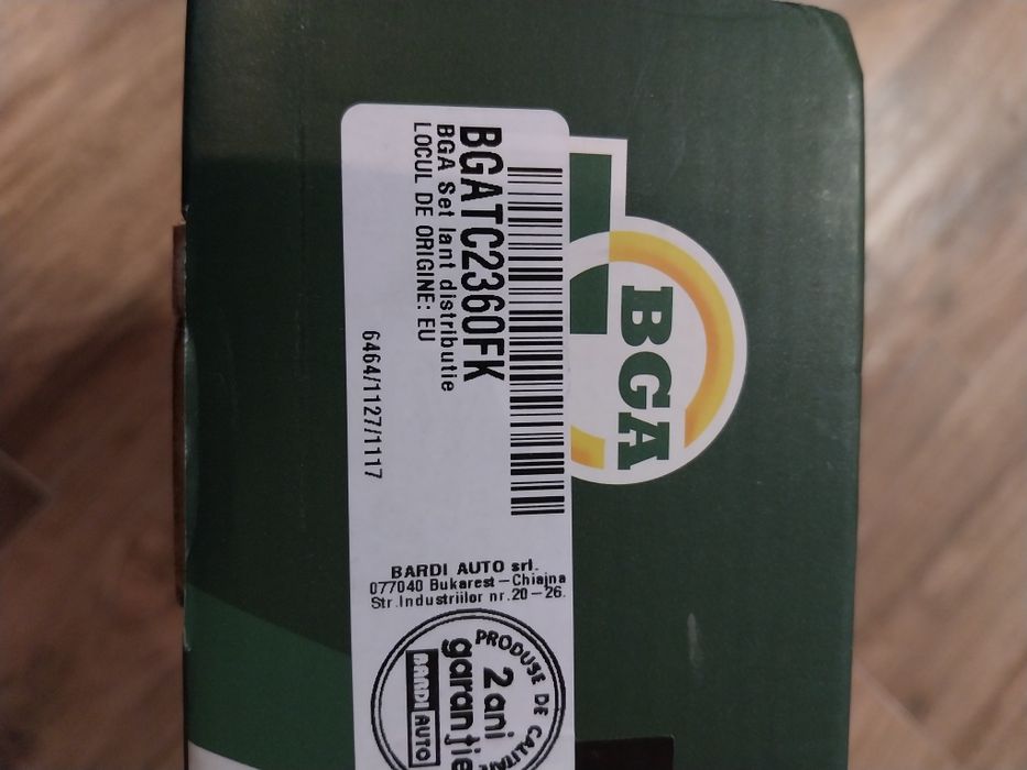 Kit distribuție cu pompa de apa.