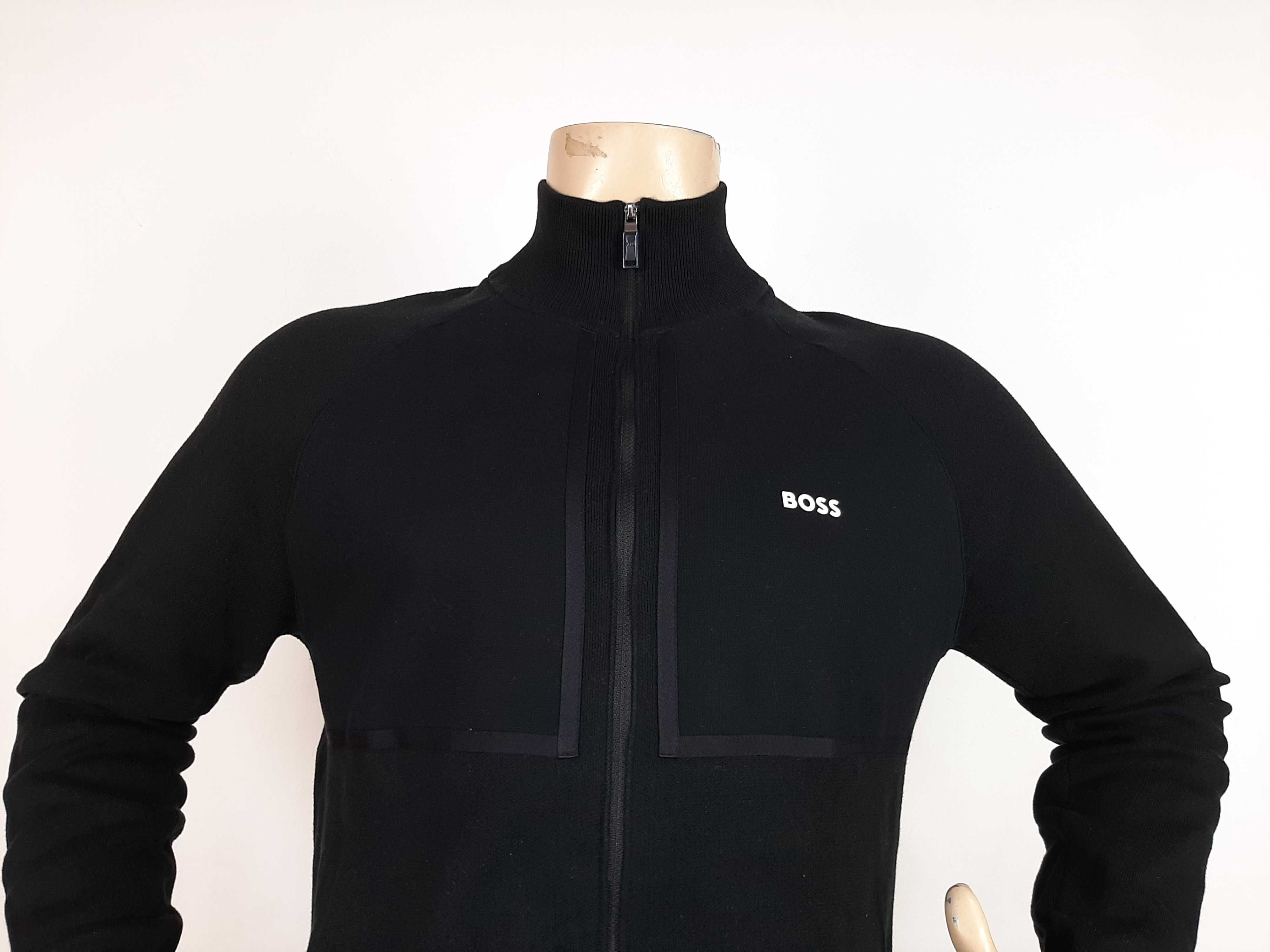 Hugo Boss Zartech - Оригинална мъжка жилетка с цип размер L