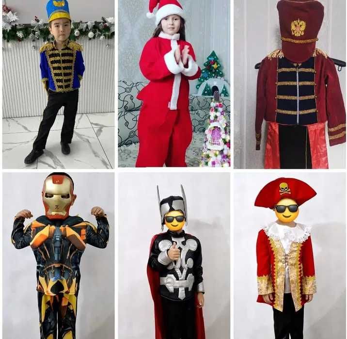 Детские новогодные костюмы РАЗНЫЕ продажа и можно на ПРОКАТ