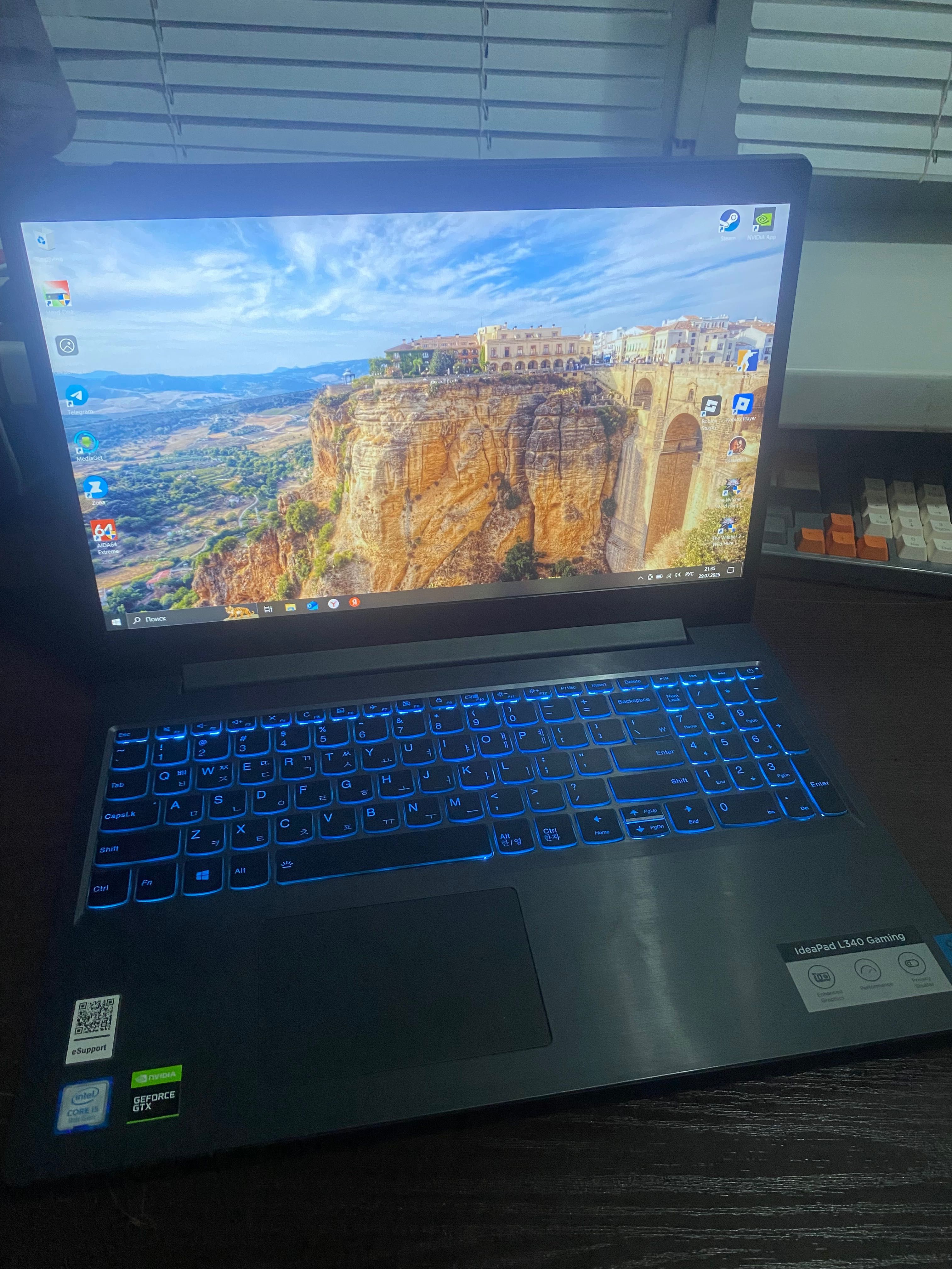 Игровой ноутбук Lenovo ideapad gaming
