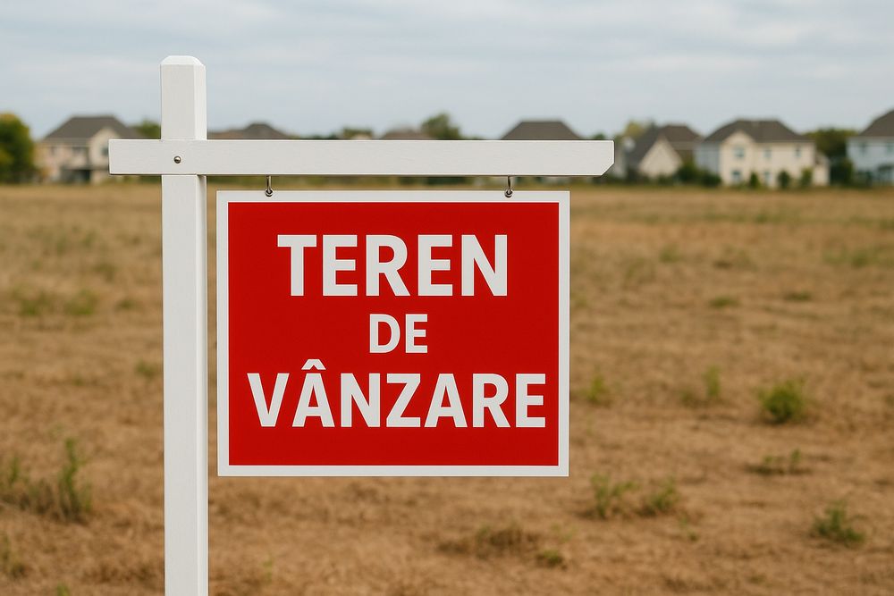 Vand/Schimb teren intrare Ghindeni