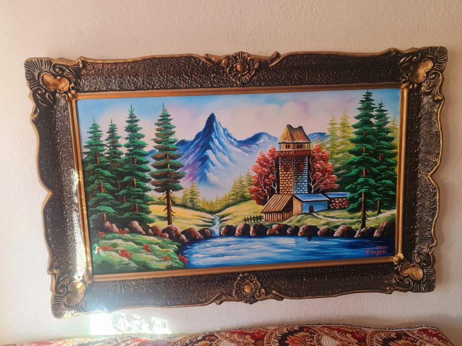 Vând tablouri pictate în ulei,pe pânză,în anul 2000