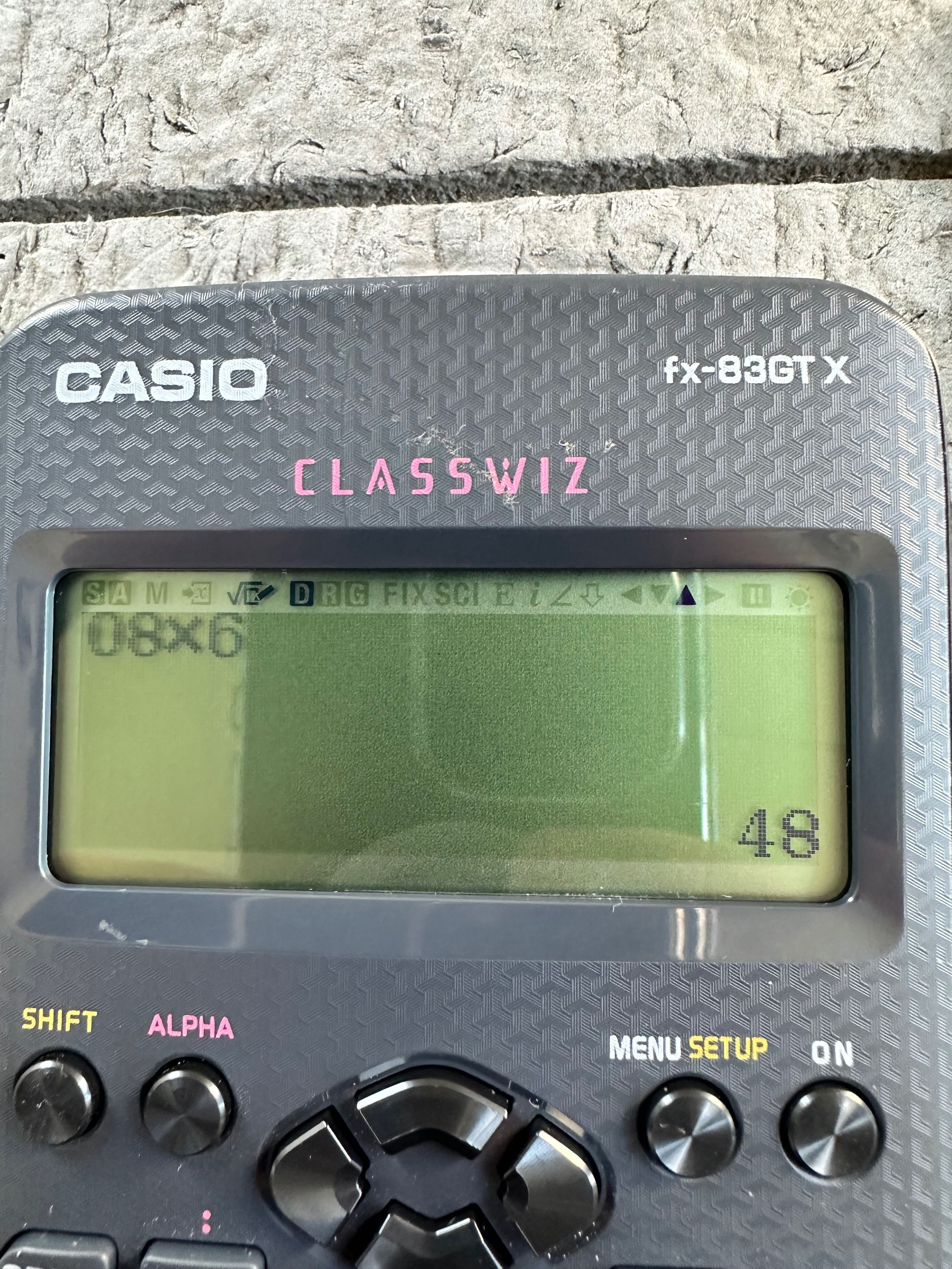 Calculator stintific Casio fx-83GT X