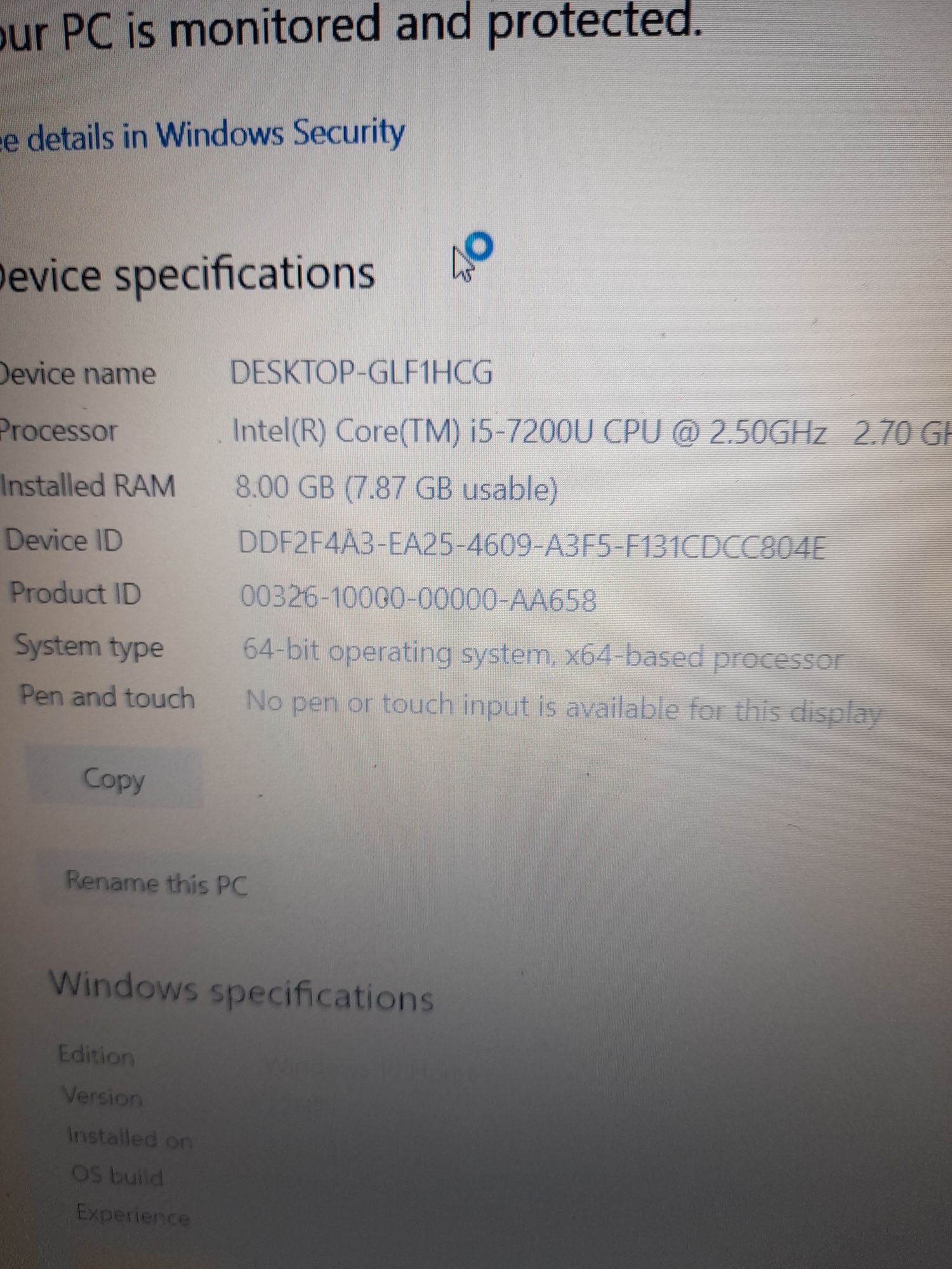 Laptop Acer Aspire  E5_ 575G I5 ddr4 gen 7