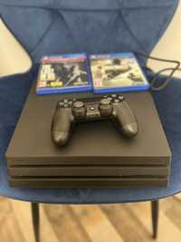 PS4 PRO 1TB putin folosit