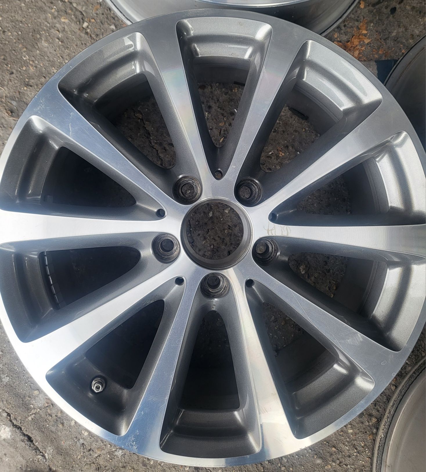 Jante aliaj originale Mercedes, R17, 5×112, ET 40