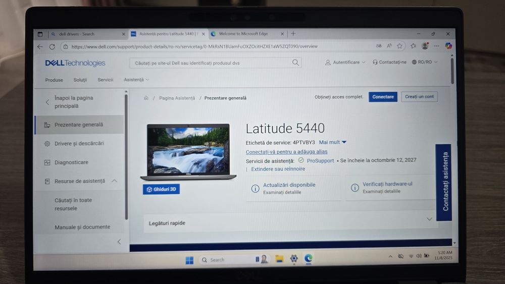 Laptop Dell 5440, i7gen13, 14,1 Touchscreen, 256Gb, 16Gb, garantie