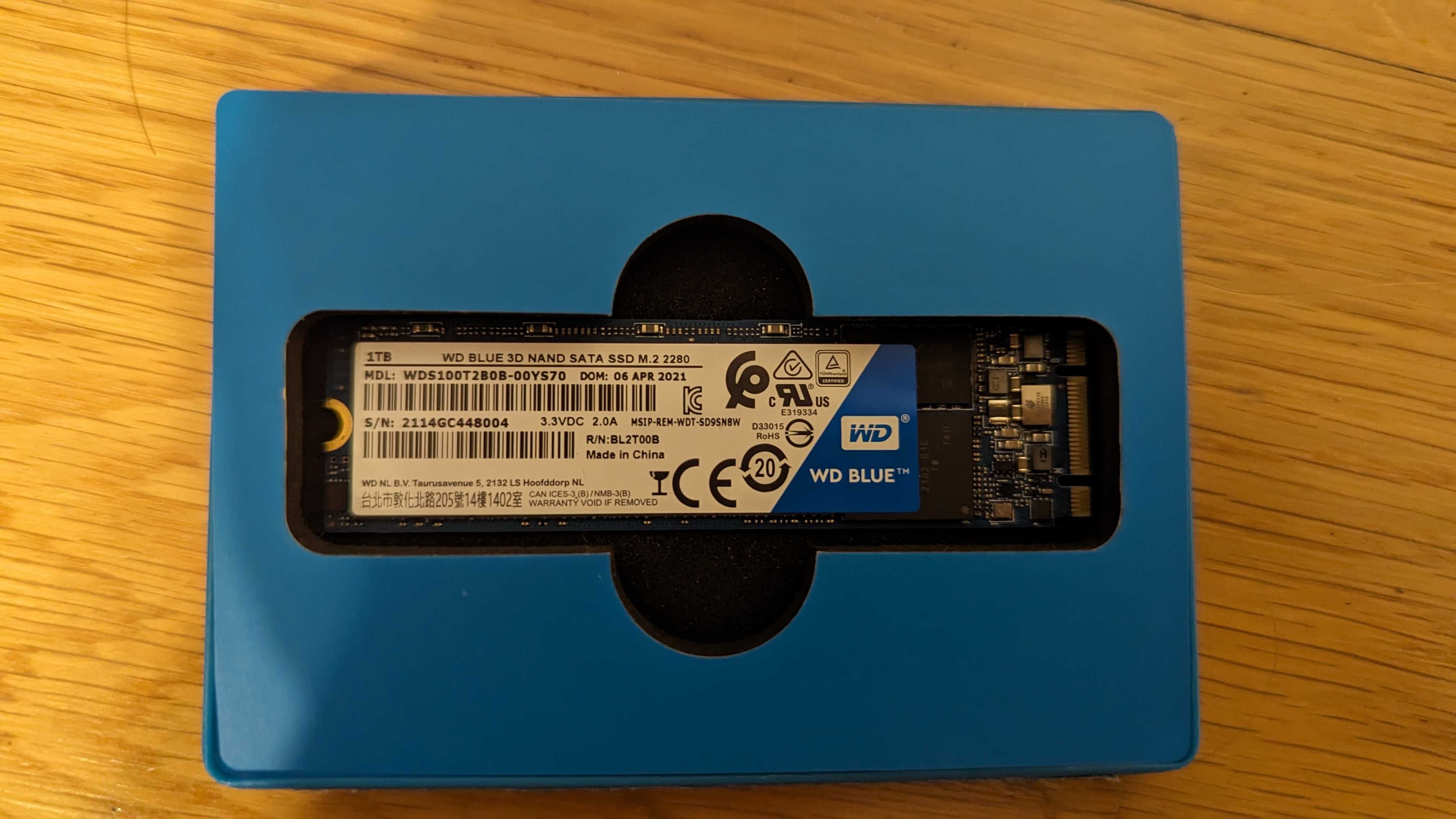 WD Blue SATA SSD M.2 2280 1TB