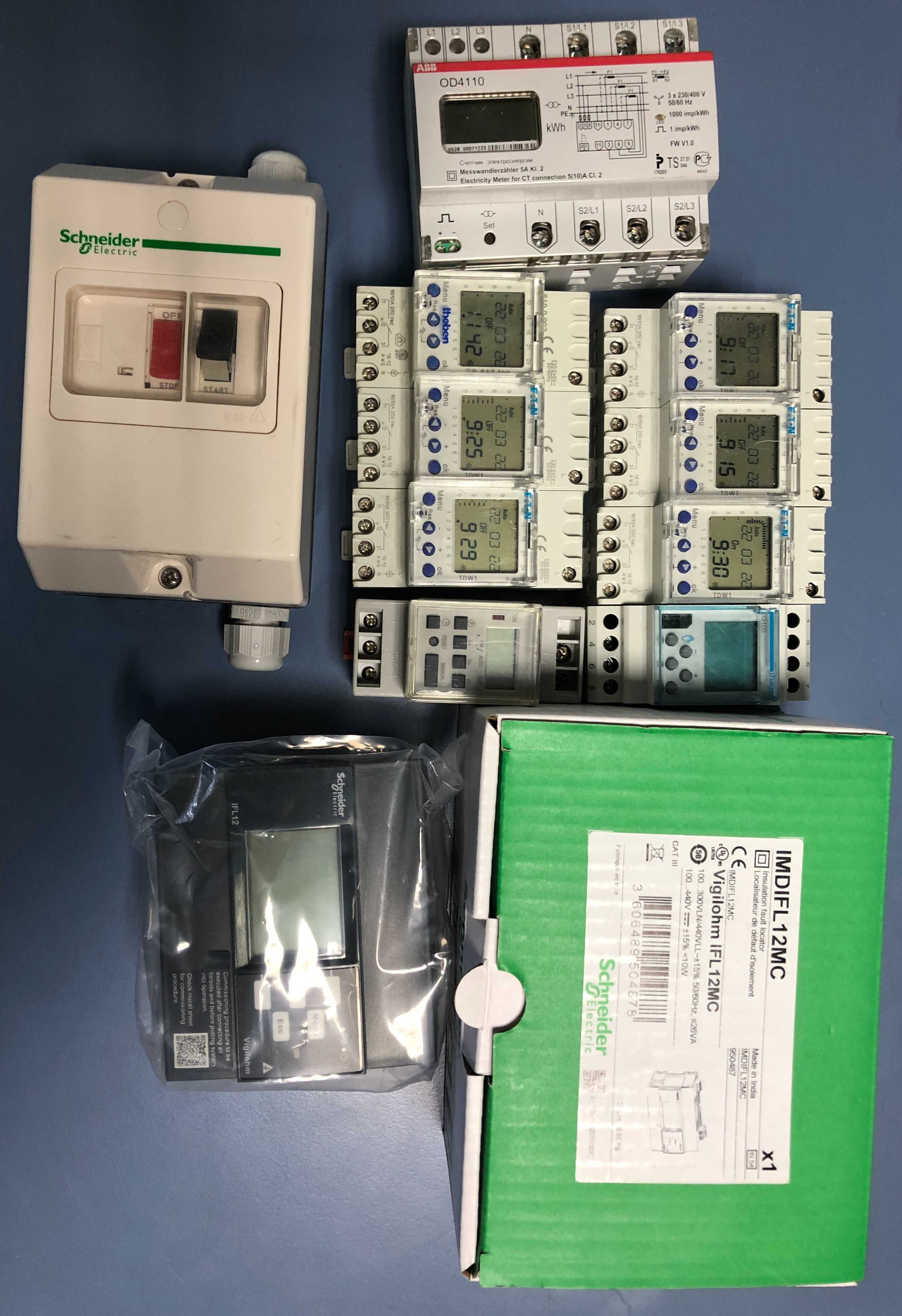 Schneider Power metre,diferentiale tip A curba B si C ,Carlo Gavazzi