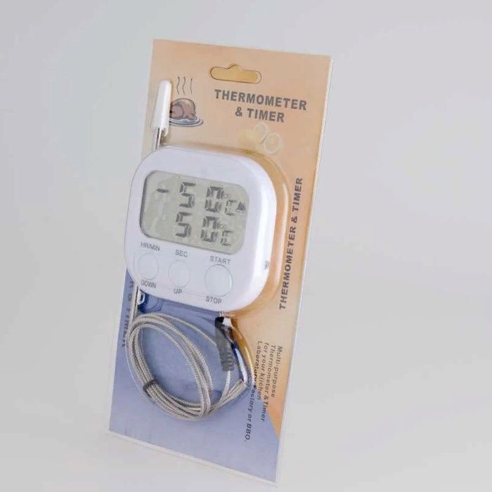 Цифровой пищевой термометр с таймером