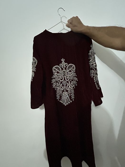 Платье женское вечернее велюр