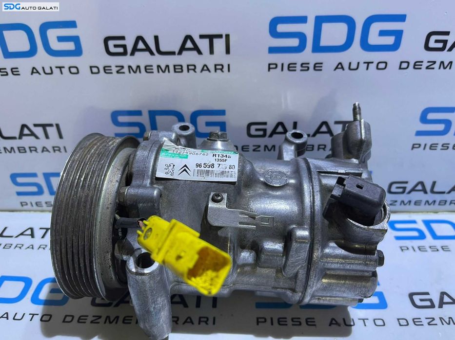 Compresor AC Clima Aer Conditionat Citroen C4 1.6 16V 2004 - 2011 Cod 9659875780 [G0069]