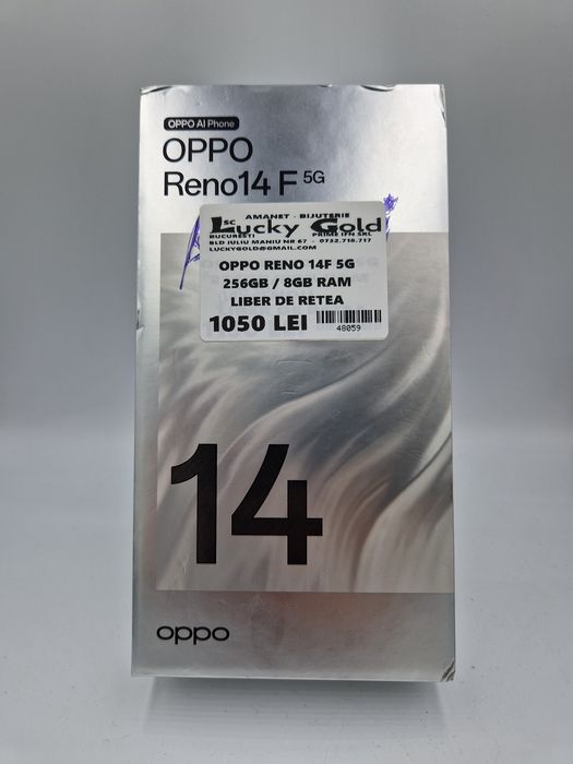 Oppo Reno 14F 256GB / 8GB RAM GARANTIE  #48059