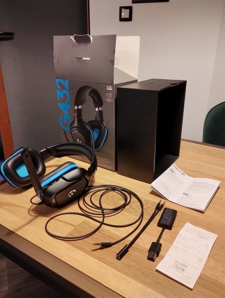 Геймърски слушалки Logitech G432-  гаранционни
