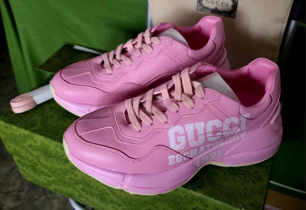 Adidasi Gucci Pink Marimea 38