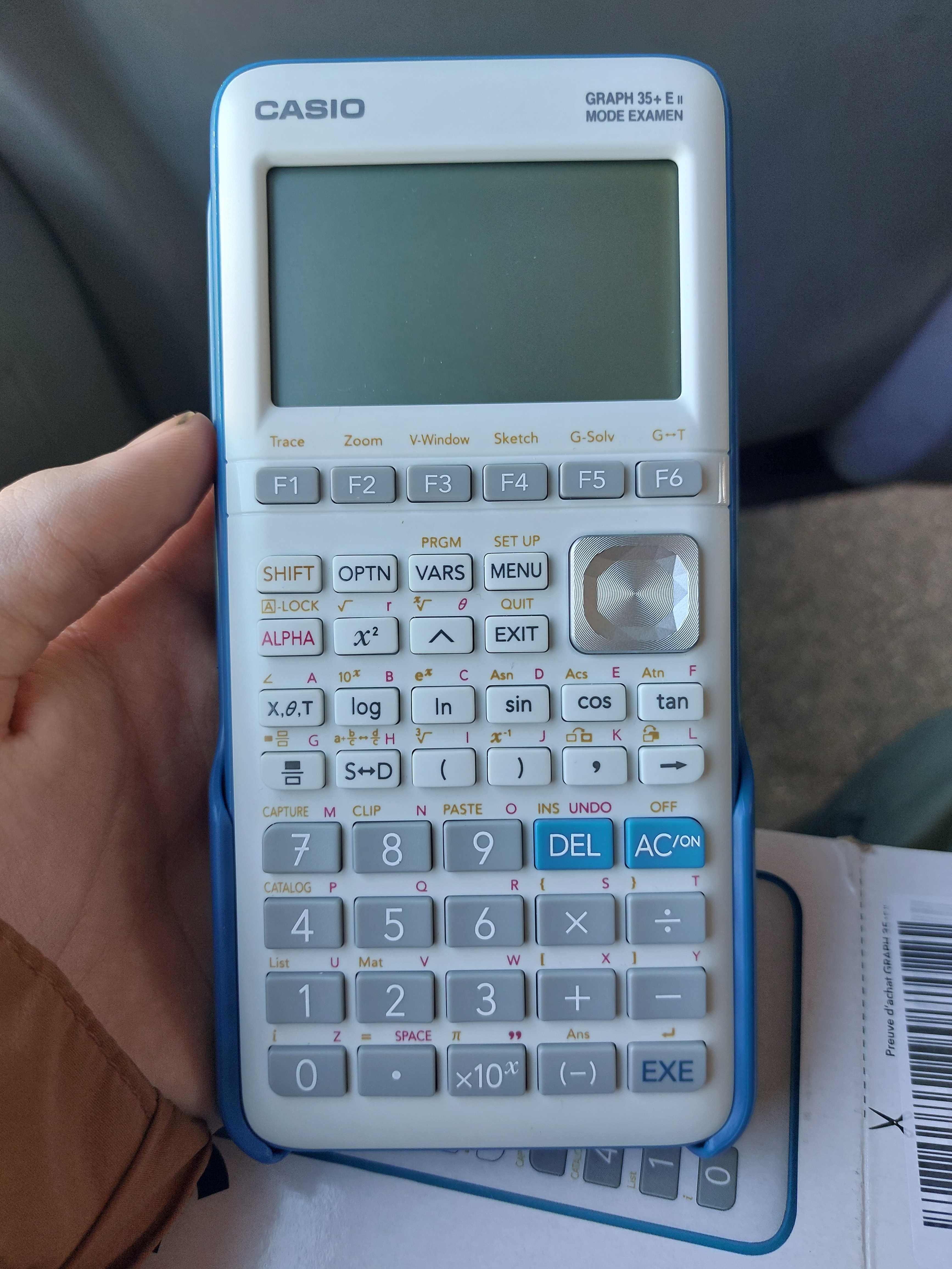 Casio GRAPH35+Ell(python)