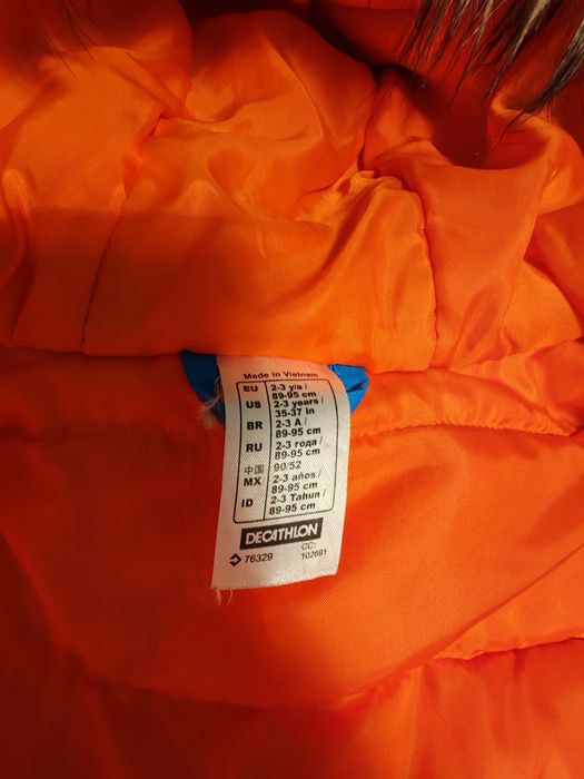 Pachet iarna copii 2-3 ani, geaca decathlon Quechua SH500 Ultra-warm