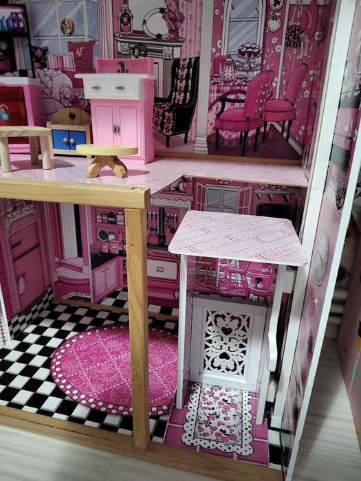 Casuta pentru din lemn Amelia KidKraft casute papusi pentru fetite