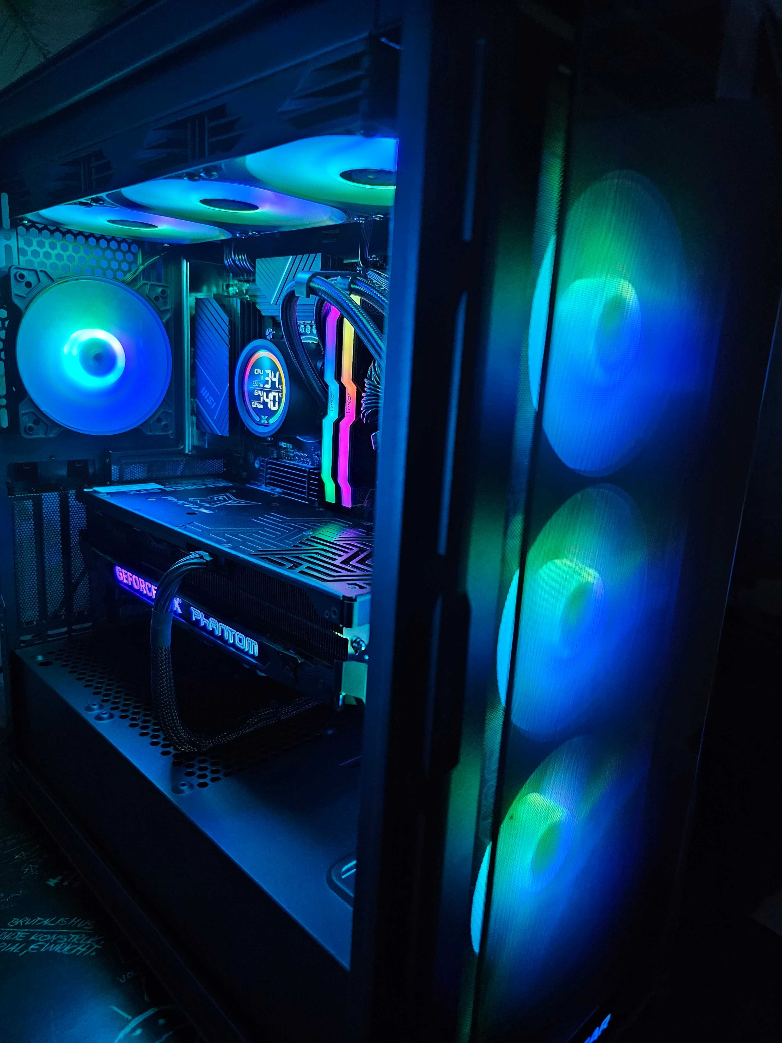 Геймърско PC – Intel i7-14700K | RTX 4080 | DDR5 32GB | NVMe 2TB