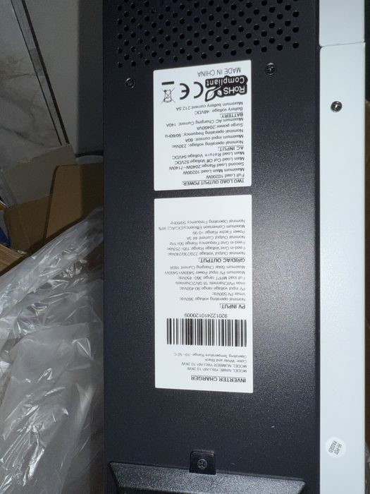 Инвертор Invertor Гибридный 10 квт wifi Функция продажи есть