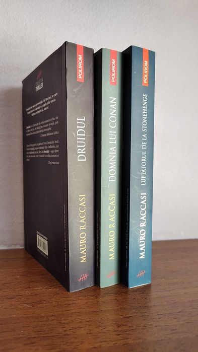 Mauro Raccasi – ciclul Romane celtice  (3 vol)