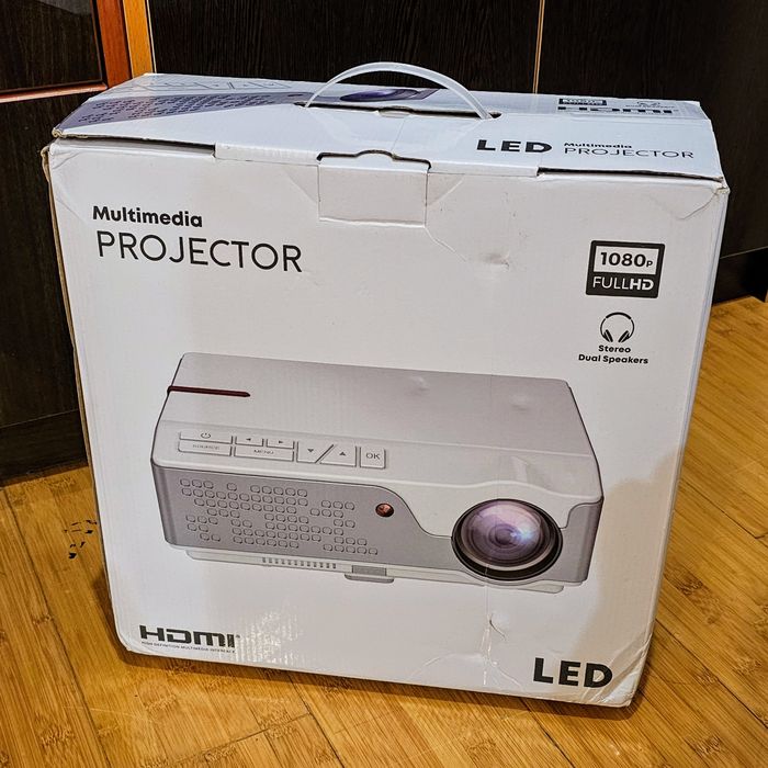 LED Проектор FullHD с динамиками и WiFi модулем.