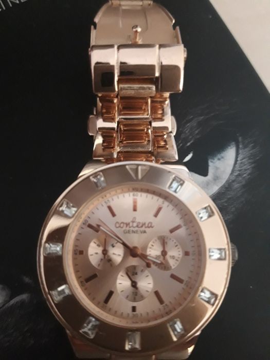 Ceas dama Geneva Contena Rose Gold