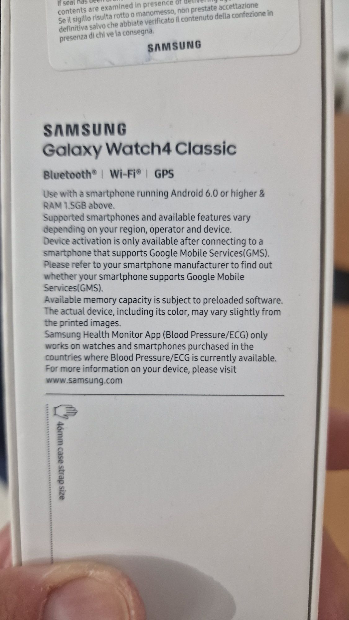 Galaxy Watch4 classic 46mm