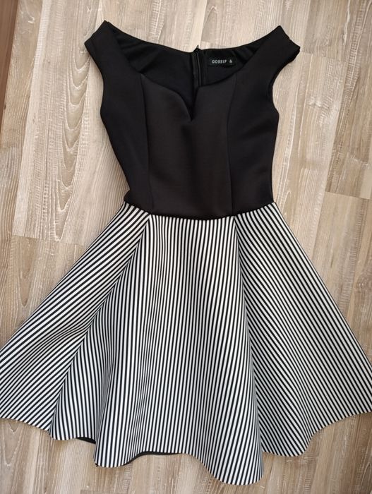 Неопренова елегантна рокля