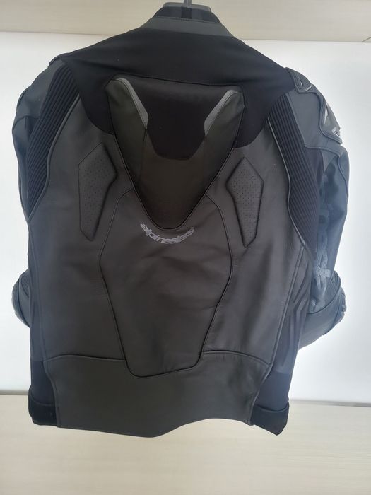Geacă de piele ALPINESTARS atem v5 black