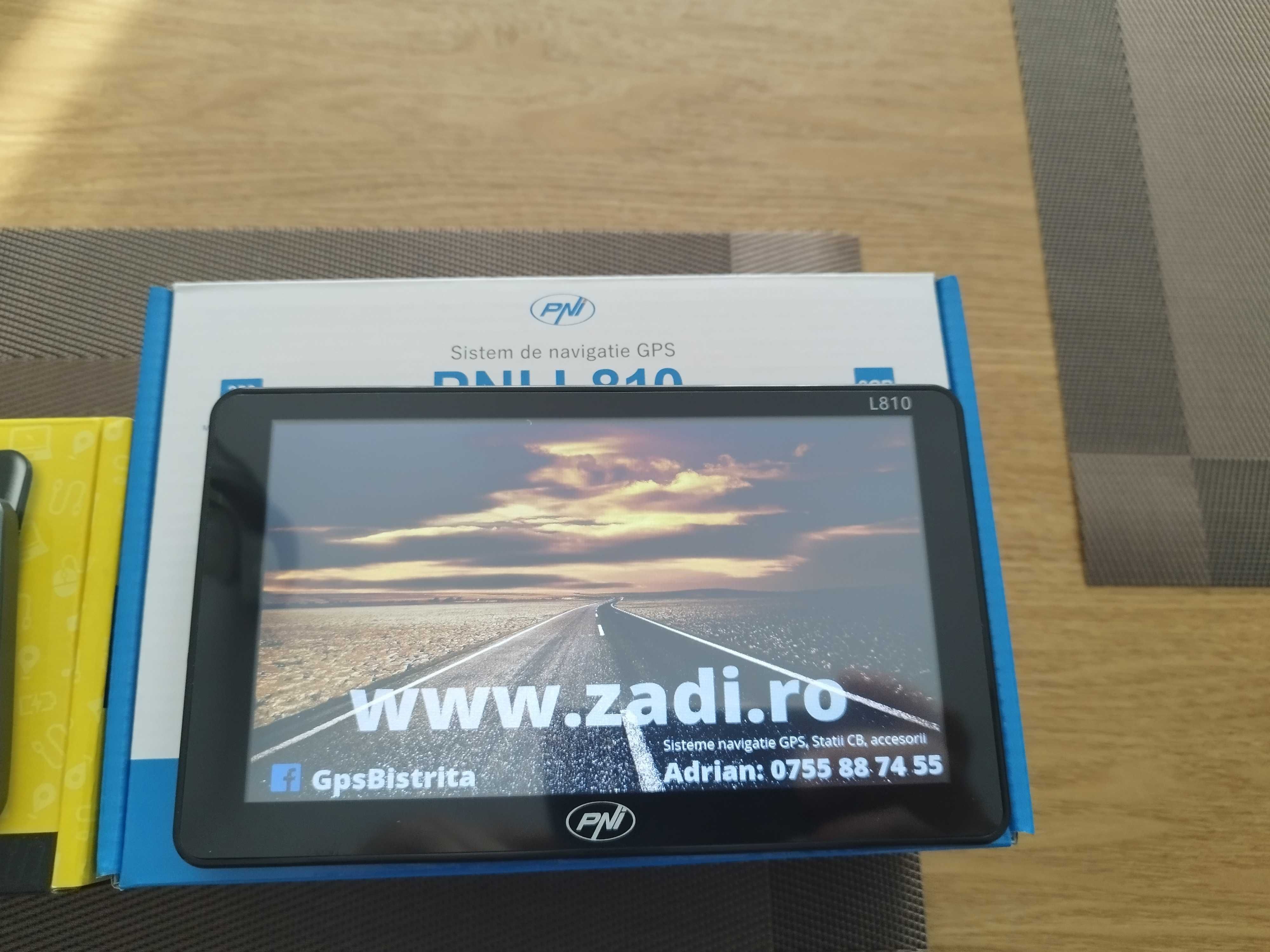 Gps camioane pni L810 cu harti full Europa TIR-autoturism-Autocar-TAXI