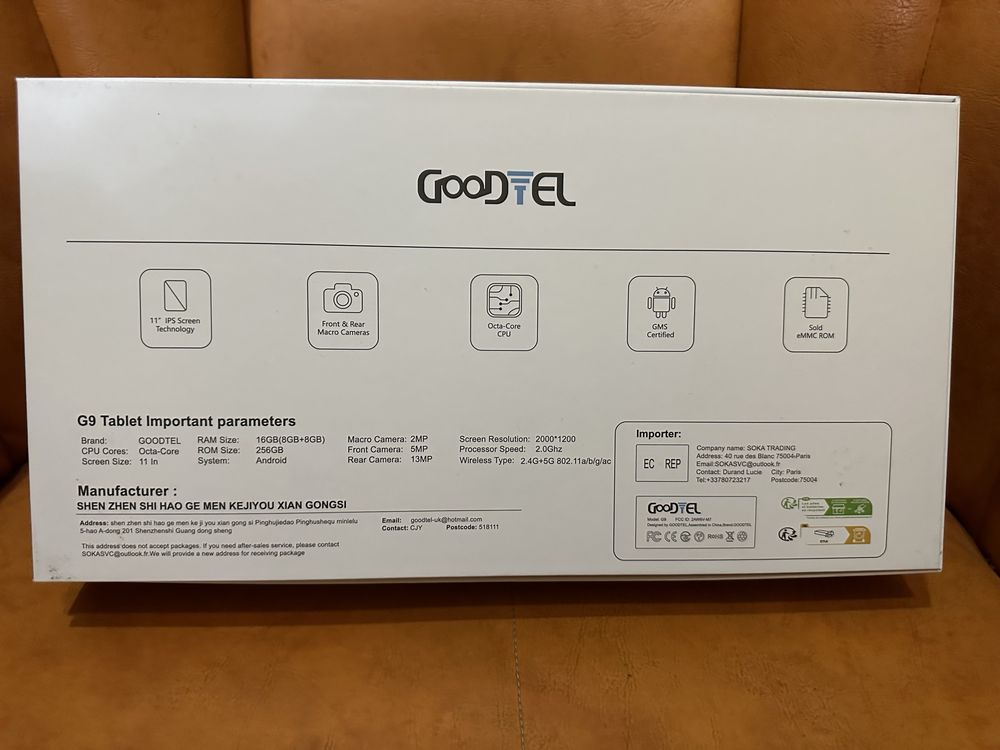 Tableta cu tastatura si mouse Goodtel G9