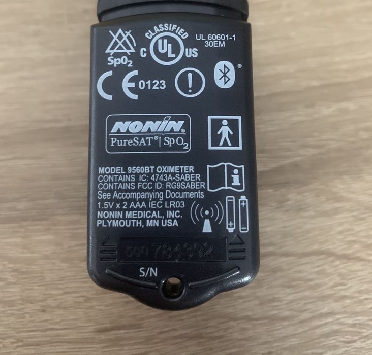 Pulsoximetru nonin model 9560 SUA