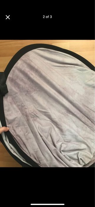 Fundal foto pliabil pentru studio – 2 fețe, ideal pentru portrete